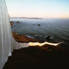 Christo, Running Fence, Sonoma and Marin Counties, California, USA, 1972-1976, 100 x 150 cm | Photo Wolfgang Volz © Christo 1976