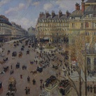 Camille Pissarro, Place du Theatre Francais, 1898, olio su tela, 73 x 92 cm. National Museum of Belgrade