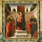 Bartolomeo Vivarini, Sacra conversazione, 1476, Tempera su tavola, 244 x 171 cm, Bari, Basilica di San Nicola di Bari | © Archivio fotografico Soprintendenza Belle Arti e Paesaggio per le province di Bari, Barletta-Andria-Trani e Foggia-Bari