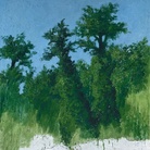 Carlo Mattioli, Nella Versiliana, 1982, Olio su tela, 120 x 168 cm, Collezione privata | Courtesy of Labirinto della Masone, Fontanello, Parma