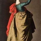 Francisco de Zurbarán, Sant’Orsola, c. 1637, Olio su tela, cm 171,5 x 106,4. Genova, Museo di Strada Nuova, Palazzo Bianco