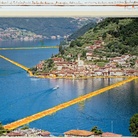 Christo e Jeanne-Claude, The Floating Piers (Project for Iseo Lake, Italy) 2014