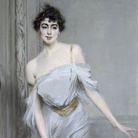 Giovanni Boldini, Ritratto di M.me Charles Max, 1896, Olio su tela, Parigi, Museé d'Orsay