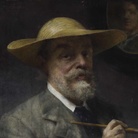 Lawrence Alma Tadema, Autoritratto, 1907-1912, Olio su tela, 61.5 x 45.5 cm