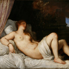 Tiziano Vecellio, Danae e la pioggia d'oro, 1544 – 1545, Olio su tela