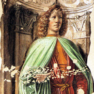 Donato Bramante, Uomo dalla mazza, 1480-1490 circa. Affresco, Pinacoteca di Brera, Milano
