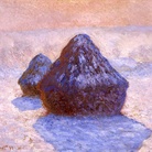 Claude Monet, Covoni, effetto di neve, 1891, Olio su tela, 65 x 92 cm, Edimburgo, Scottish National Gallery (lascito di Sir Alexander Maitland, 1965)