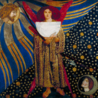 Dante Gabriel Rossetti, Dantis Amor, 1860. Olio su mogano, cm 74,9 x 81,3. Donato nel 1920 da F. Treharne James ©Tate, London 2014