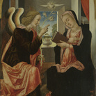 Bartolomeo Vivarini, Annunciazione, 1472, Tempera su tavola, 106 x 68 cm, Modugno, Chiesa di Maria Santissima Annunziata