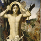 Gustave Moreau, San Sebastiano, 1870-1875 o 1890 circa, olio su tela, cm 115 x 90. Parigi, Musée Gustave Moreau, inv. 214. Foto © RMN-Grand Palais /René-Gabriel Ojéda