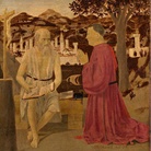 Piero della Francesca, San Girolamo e un devoto, 1440-1450 ca., Tempera e resina su tavola | © Gallerie dell’Accademia, Venezia