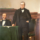 Luigi Busi, Cavour e Minghetti, 1866, Museo civico del Risorgimento di Bologna