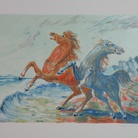 Aligi Sassu, Serigrafia, cm. 65x 87