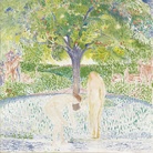 Cuno Amiet, Paradiso (Paradies), 1900-1901, Olio su tela, 90.5 x 98.5 cm, Collezione privata