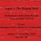Reverie. Sogno 2. The Sleeping Muse - Performance