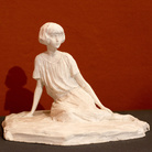 Paolo Troubetzkoy, Sheila Johnson, 1924, Gesso non patinato, 33 x 23 x 24 cm | Courtesy of Museo del Paesaggio di Verbania | Foto: Francesco Lillo 2016