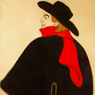 Henri de Toulouse-Lautrec, Aristide Bruant, dans son Cabaret (Before Letters), 1893, Litografia a colori, 95 x 127.3 cm | © Herakleidon Museum, Athens Greece