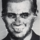 Montaggio video prodotto usando fotografie di Mengele e del suo cranio nella dimostrazione per sovrapposizione di Richard Helmer, Medical-Legal Institute Labs, San Paolo, Brasile, giugno 1985 | ©Richard Helmer, courtesy Maja Helmer, 1985