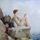 Edward Armitage (1817 - 1896), The Siren, 1888, Olio su tela, Leeds Art Gallery