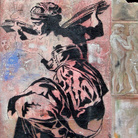 Blek le Rat, Sybil on concrete, 1991