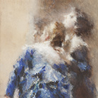 Tranquillo Cremona, Le curiose, 1875-1878, Acquarello su cartoncino, 30 x 49 cm, Codogno, Fondazione Lamberti