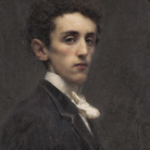 Tranquillo Cremona, Ritratto di Carlo Alberto Pisani Dossi, 1867, Olio su tela, 66 x 49 cm, Corbetta, Casa Museo Pisani Dossi