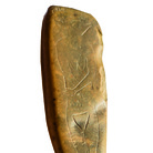 Ciottolo di Tolentino, Paleolitico superiore, lutite calcareo-silicea, Museo Archeologico Nazionale delle Marche, Ancona | Courtesy of Palazzo dei Priori, Fermo