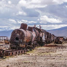 Pamela Jones, Train Cemetery, Bolivia, Finalista all'Historic Photographer of the Year 2017 | Courtesy of Historic Photographer of the Year | © Pamela Jones