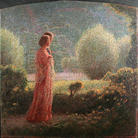 Giuseppe Pellizza da Volpedo, L'amore nella vita, 1901-1902, olio su tela, 92,5 x 93,5, courtesy &copy; Fondazione Magnani Rocca