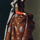 Francisco de Zurbarán, Santa Casilda, c. 1640-45, Olio su tela, cm 171 x 107. Madrid, Museo Thyssen-Bornemisza
