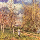 Alfred Sisley, The Small Meadow in Spring, 1880.