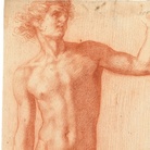 Baccio Bandinelli, Studio di nudo, ante 1512. Matita rossa. Parigi, Musée du Louvre, Département des Arts graphiques