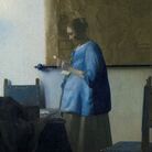 Vermeer. Donna in blu che legge una lettera