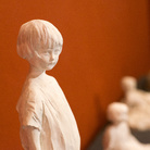 Paolo Troubetzkoy, Bambino in piedi (Paul Clark), s.d., Gesso non patinato, 15 x 14 x 50 cm | Courtesy of Museo del Paesaggio di Verbania | Foto: Francesco Lillo 2016