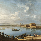 Pietro Bellotti, L’Isola di San Cristoforo e San Michele dalle Fondamenta Nuove, cm 129,5 x 135. Ginevra, collezione privata