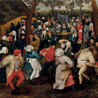 Pieter Brueghel il Giovane, Danza nuziale allʼaperto, 1610 ca., Olio su tavola, 94x74.2 cm, Collezione privata, U.S.A.