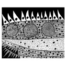 Yayoi Kusama, WAKING UP IN THE MORNING［TQSTW］, 2017, Acrilico su tela, 194 × 194cm | © YAYOI KUSAMA