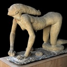Arturo Martini, La lupa, 1930-31, terra refrattaria, cm 87x137x64 Antwerpen, Museo Middelheim
