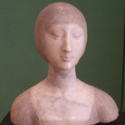 Francesco Laurana, Busto di Eleonora d’Aragona, 1489 ca. Marmo, h. cm 43.  Provenienza: Calatamauro (PA), Abbazia di Santa Maria del Bosco. Palermo, Galleria Regionale della Sicilia di Palazzo Abatellis
