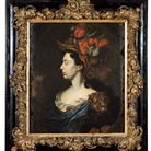 Jan Frans van Douven, Ritratto di Anna Maria Luisa de’ Medici Elettrice Palatina come Minerva, 1700 ca, olio su tela Firenze, Palazzo Pitti, Museo degli Argenti, depositi