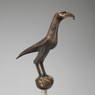 Falcon, Gilded bronze falcon, Bronze, traces of gold, Sicily or southern Italy, 1200-1220 AD | © The Metropolitan Museum of Art, New York