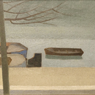Xavier Valls, Le Port, 1959, Huile&nbsp;sur&nbsp;toile, 33 x 41&nbsp;| Courtesy &copy;️ Archives Xavier Valls 2026 - &copy;️ ADAGP 2026