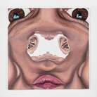 Jana Euler, &bdquo; &rdquo; (body), 2016. Oil on canvas. 82 5/8 &times; 82 5/8 in (210 &times; 210 cm). Collection Patrizia Sandretto Re Rebaudengo