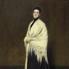 William Merritt Chase, Portrait of Mrs. C. (Lady with a White Shawl), 1893 | © Pennsylvania Academy of the Fine Arts