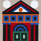 Agostino Iacurci, Portale, Acrilico su tela, 80 x 120 cm
