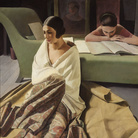 Felice Casorati, Raja, 1924-1925, Tempera su tavola, Collezione privata | Courtesy of Musei San Domenico, Forlì, 2017