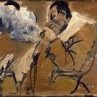 Carlo Mattioli, Ritratto di Renato Guttuso, 1972, Olio su tela, 103 x 70.5 cm, Collezione privata | Courtesy of Labirinto della Masone, Fontanello, Parma