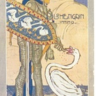 Aroldo Bonzagni, Lohengrin intimo, s.d Cartolina umoristica della Columbia Records stampata a Milano da Pilade Rocco & C album Musica I di Fiorello de Farolfi Civico Museo Teatrale Carlo Schmidl, Trieste