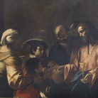 Mattia Preti, Sinite parvulos. Milano, Pinacoteca di Brera, inv. 600, olio su tela, cm 143 x 193