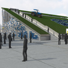 Il Padiglione New Holland, Expo 2015 Milano. © Studio Sintecna
